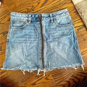 We The Free Jean skirt